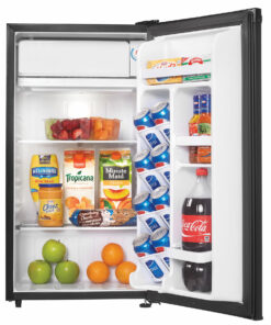 Alternative view of Danby Fridge Freezer  3.2 Cubic Feet Black