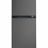 Danby Fridge Freezer 4.7 Cubic Feet Black with Stainless Steel