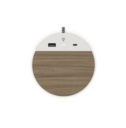 Alternative view of Nonstop Station C - Off White Wood