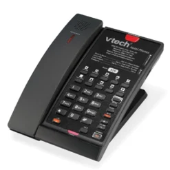 CTM-A2411-BATT Contemporary Analog 1-Line Cordless Phone