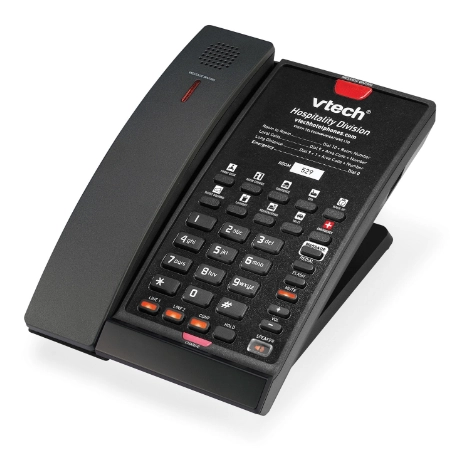 CTM-A2421-BATT Contemporary Analog 2-Line Cordless Phone
