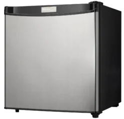 DCR016A3BSLDD Danby Fridge Freezer  1.6 Cubic Feet Silver