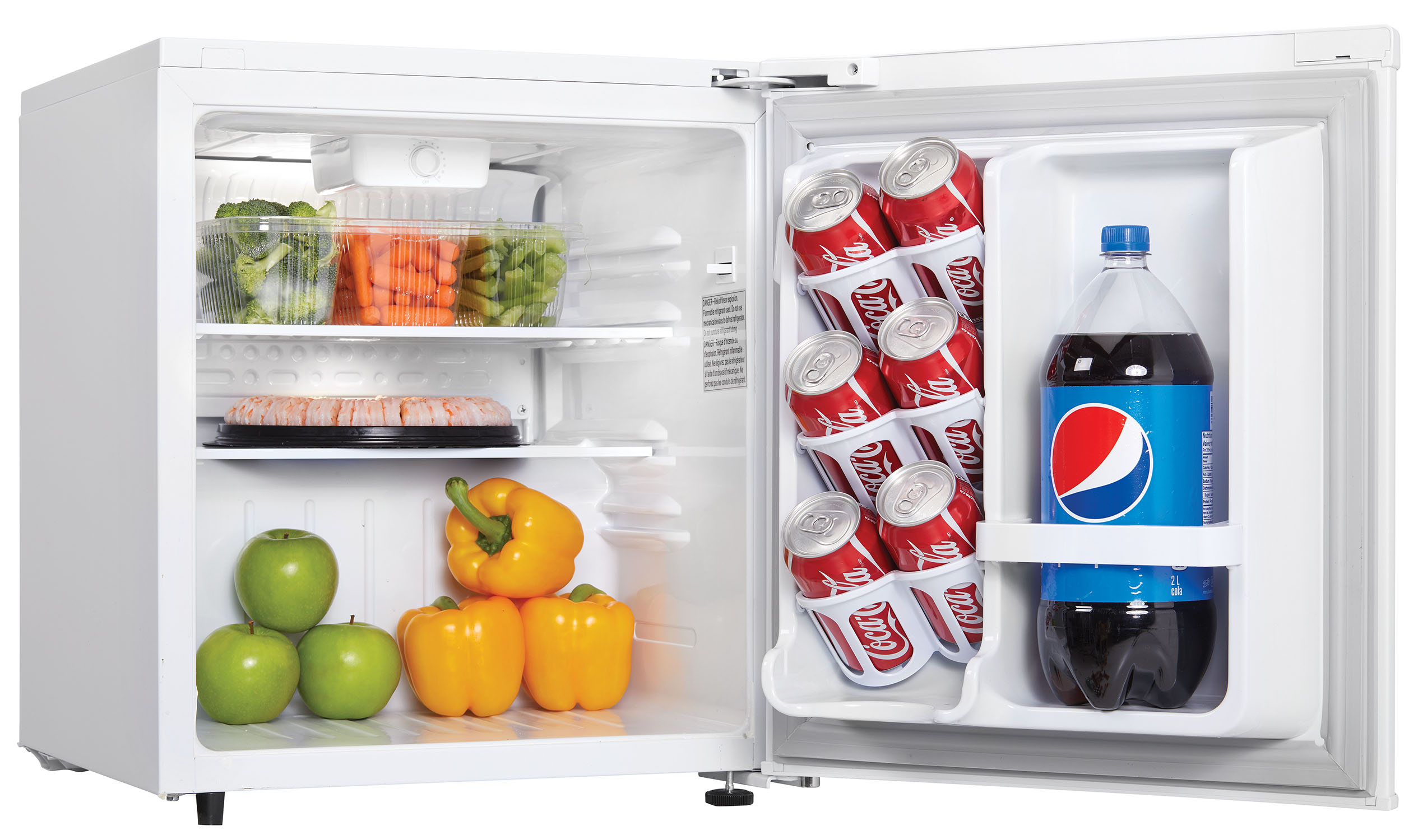 Danby Fridge Only 1.7 Cubic Feet White Contemporary - Image 3